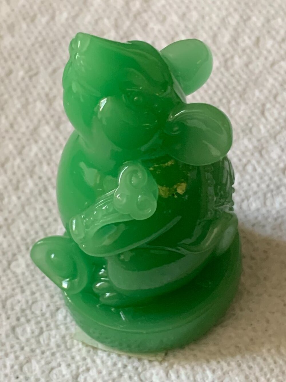 green rat   approximately 2 1/2 inches